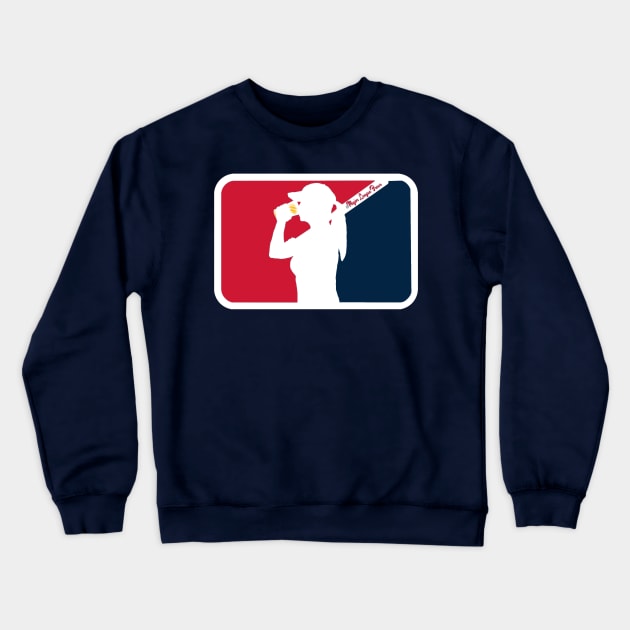 Boston Major League Brews Women Crewneck Sweatshirt by Major League Brews 